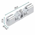 Cilindro 1a - Monobloco - Haga - 90mm - 26468b