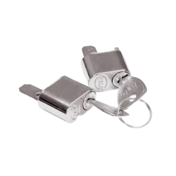 Cilindro Bipartido Cromado Fechadura Bélgica/coimbra Hela