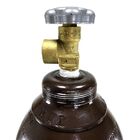 Cilindro De Gás Argônio Mistura Para Solda 1 5m³ 10 Lts Vazio