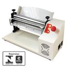 Cilindro Laminador De Massas Elétrico Cromado Com Led Regulad