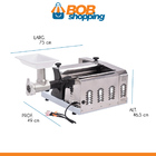 Cilindro Laminador Elétrico De Massas 3 Em 1 Moedor Trefilas
