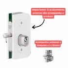 Cilindro Miolo Fechadura 1520 Porta Vidro Bater 3040 3f