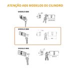 Cilindro Miolo Tambor Imab 3800 Cromado -igual Cilindro 3000