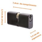 Cilindro Pado 74mm Tradicional Preto