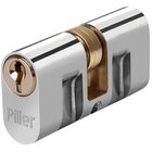 Cilindro Para Fechadura Piller Cromado 60mm Soprano