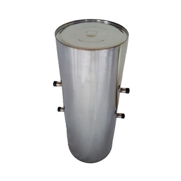 Cilindro Para Fogão A Lenha Inox 3/4 Chapa 18 60lts 80x32cm