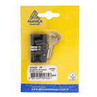 Cilindro para Porta de Entrada Preto 40mm Comum Aliança