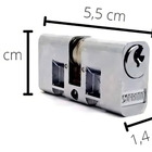 Cilindro Soprano Zamac P-fechadura Soprano 7030