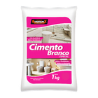 Cimento Branco Especial Não Estrutural Saco 1kg Interno e Externo Rejuntamix