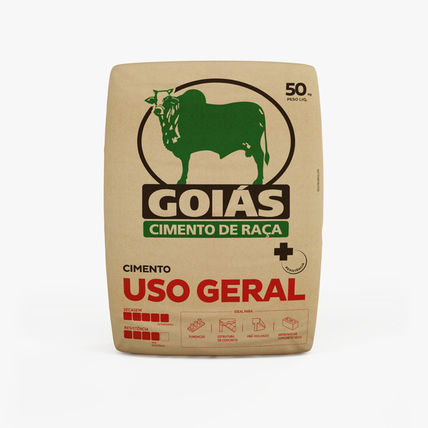 Cimento CP II F 32 Uso Geral 50kg Goiás