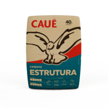 Cimento CPV Estrutura Cinza 40kg Cauê