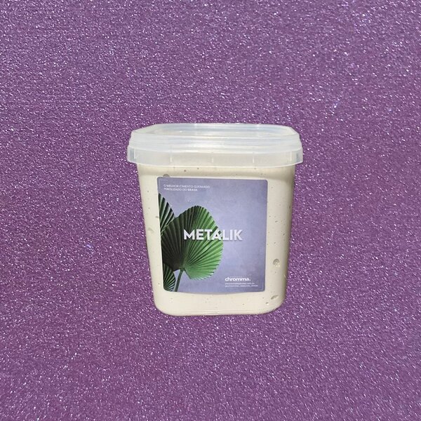 Cimento Perolizado Açaí - Pote 1.15kg - Metalik Chromma
