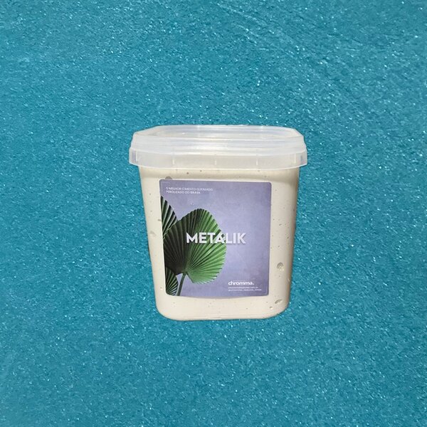 Cimento Perolizado Quartzo Verde Pote 1.15kg - Metalik Chromma