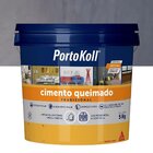 Cimento Queimado 5 Kg Acrílico Porto Koll Azul Petróleo