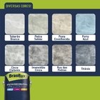 Cimento Queimado Brasilux - 5,5 Kg - Prata Envelhecida