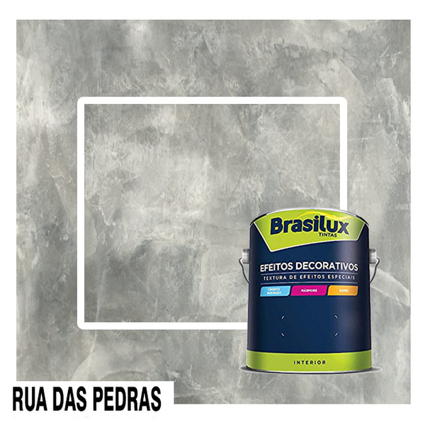 Cimento Queimado Brasilux - 5,5 Kg - Rua Das Pedras