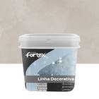 Efeito Cimento Queimado Fosco Aplicao Interna e Externa Pronto para Uso Fortex Linha Decorativa Algodo Egpicio 5Kg