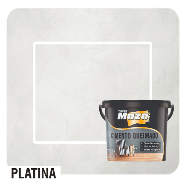 Cimento Queimado - Maza 5.6 Kg - Platina