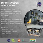 Cimento Queimado - Maza 5.6 Kg - Platina