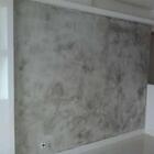 Cimento Queimado Parede Maxpisos Cor Cinza Escuro + Resina Mu