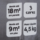 Cimento Queimado Quartzolit 4 5 Kg Cinza