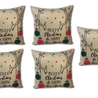 Cinco Almofada Decoração - 50x50 - Rne Na 3