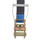 Cinta Elevação com Catraca até 3000kg Poliéster Preto 10mx50mm Vonder