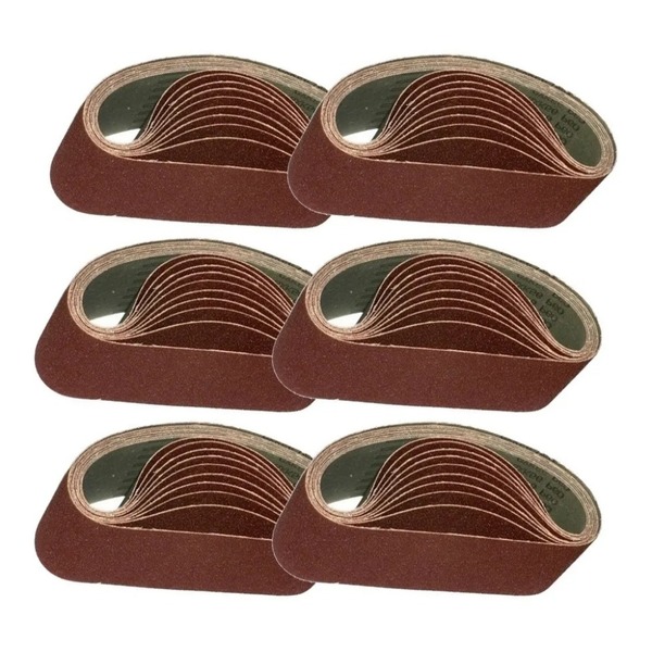 Cinta De Lixa Para Madeira Marcenaria Todos Grãos 2 Cada