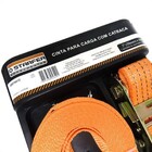Cinta Starfer Com Catraca Para Amarração De Carga 2"x 10 Metr