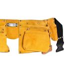 Cinto De Couro Para Ferramentas Com 13 Compartimentos 265,000