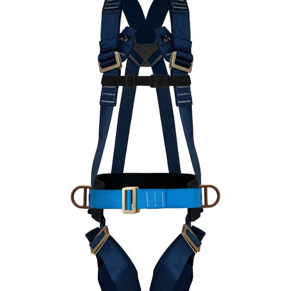 Cinto de Segurança Paraquedista CG2A1P1S Blue Line Carbografite