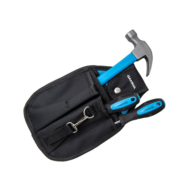 Cinto Porta Ferramentas Em Lona Com 6 Bolsos Gb0210/br Gamma