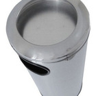 Cinzeiro Com Lixeira Para Condomínios E Empresas - Aço Inox