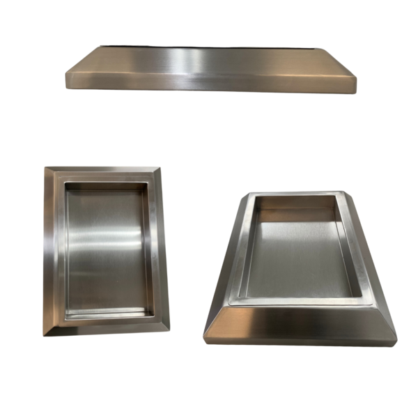 Cinzeiro De Chão Bituqueiro Aço Inox Para Fumodromo