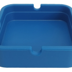 Cinzeiro De Silicone Quadrado Não Queima Não Quebra Resistent