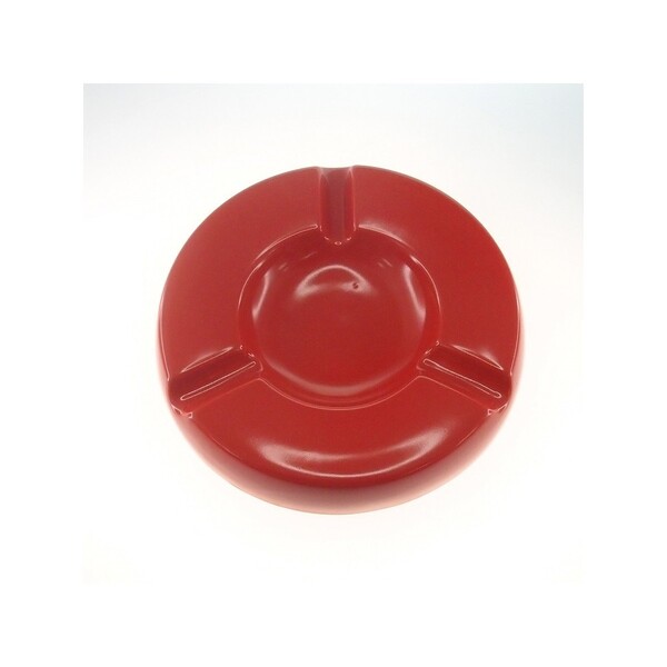 Cinzeiro Fumante Charuto Cigarro Vermelho Descarte De Cinzas