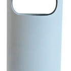 Cinzeiro Lixeira Em Pintura Epóxi Com Aro Em Inox 22l