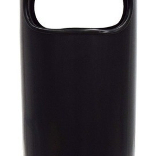 Cinzeiro Lixeira Em Plástico Com Aro Em Alumínio C6