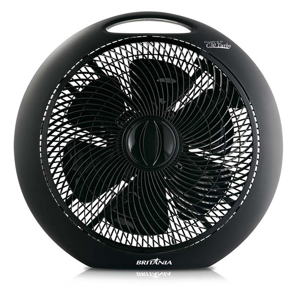 Circulador De Ar Britânia C30 Turbo Preto 220v