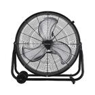 Circulador De Ar Industrial Ci 02 Preto Com Rodas 185w 220v