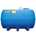 Cisterna De Fibra Horizontal Cilíndrica 2.500 Litros Bakof Tec