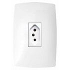 Cj 1 Tomada Vertical 20a - Blux Home Branca - Bhm10449-3br