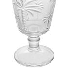 Cj 24 Taças Vidro Servir Água Aromatizada Suco Cristal Palm D