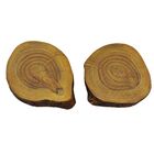 Cj 2 Pçs Bolacha Mad Rústica Enverniz. C/ Pezinhos Ver Descr