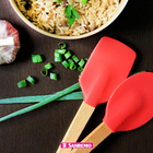 Cj 2pc Espatulas Bambu/silicone Sanremo