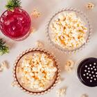 Cj 4  Bowls De Cristal Pearl Âmbar 14x8cm - Wolff