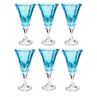 Cj 6 Taças De Cristal Ecológico P/água Wellington Island Para