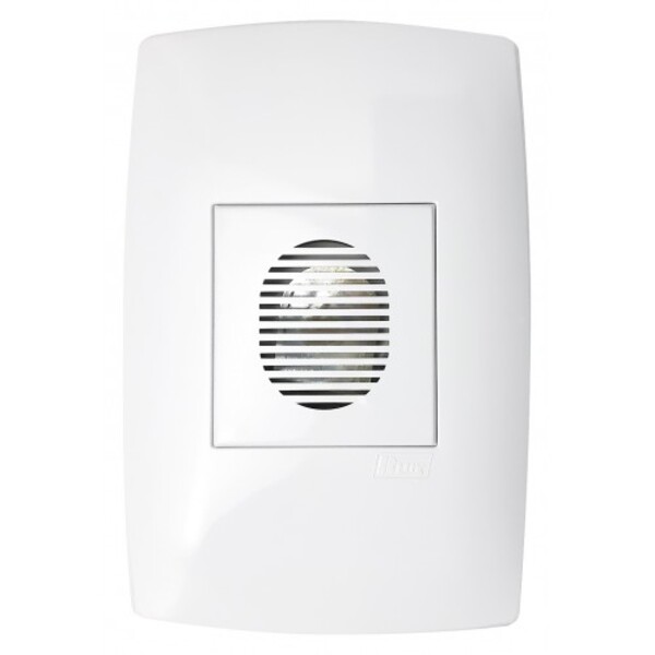 Cj Campainha Cigarra 4x2 - Blux Home Branca - 10634-8