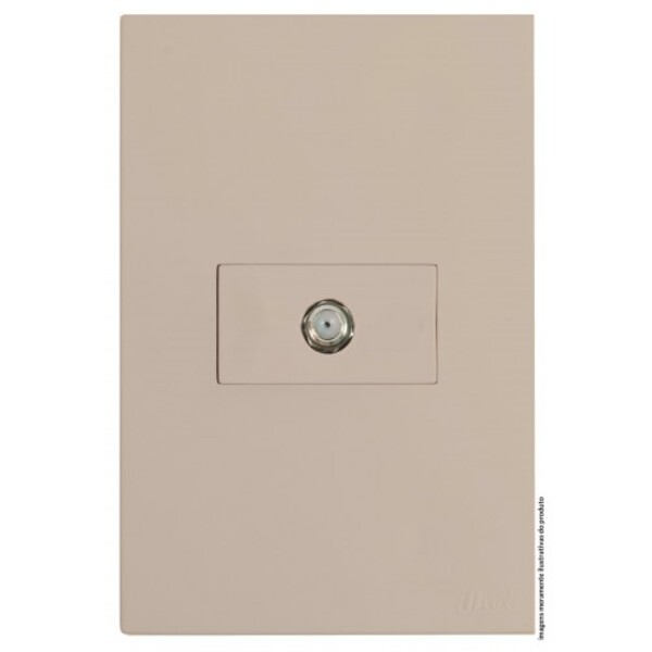 Cj Coaxial (antena ) Horizontal 4x2 - Recta Areia Satin Fosco