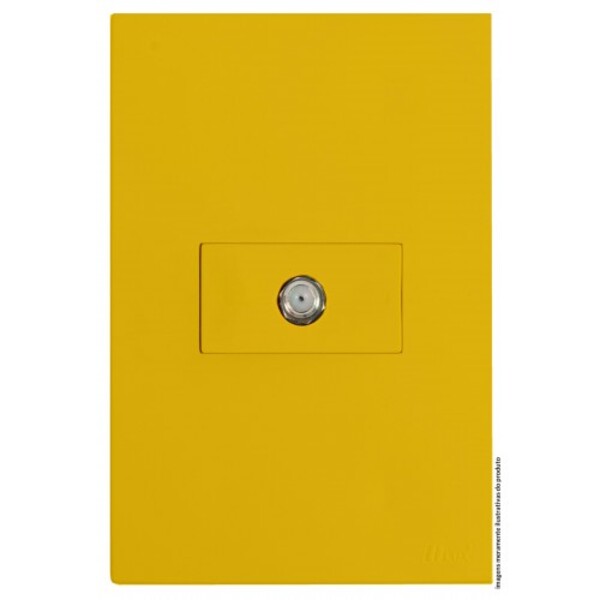 Cj Coaxial Horizontal 4x2 - Recta Mostarda Satin Fosco - Brs1